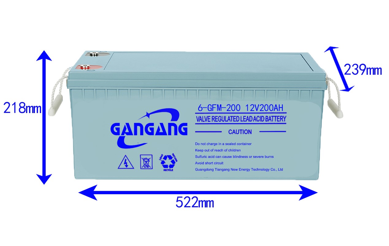 12V 200AH Lead Acid Battery for Renewable Energy Systems