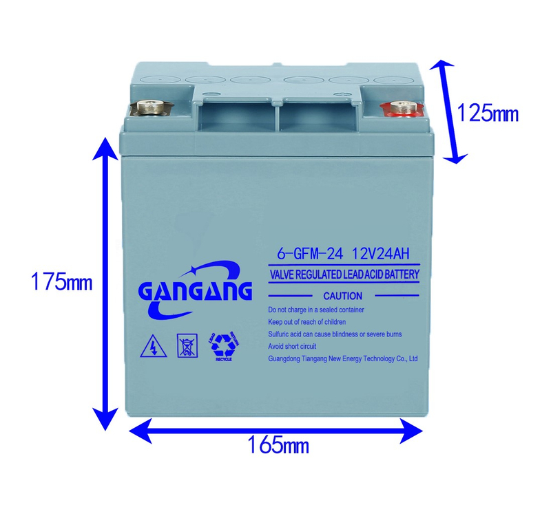 Lead acid battery 12V 24AH for UPS and EPS