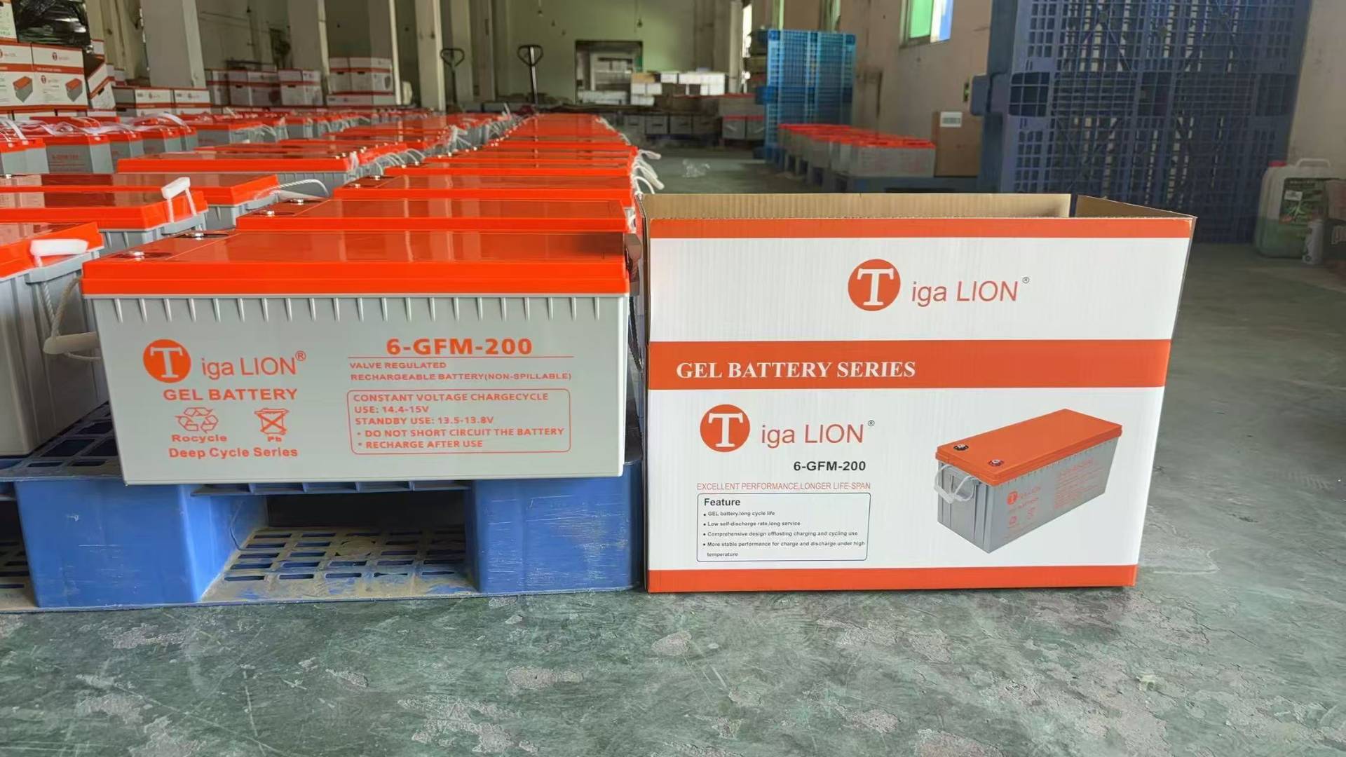 AFRICAN TREND TIGA LION ORIGINAL 12V 200AH SOLAR BATTERY 